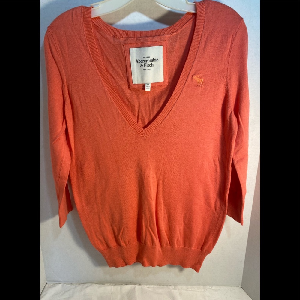 Ladies size medium Abercrombie and Fitch v neck sweater